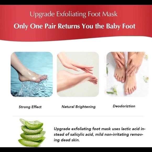 Exfoliating Foot Peel Mask For Softer, Smooth Feet- Gently Peel Away Calluses - Picture 5 of 5